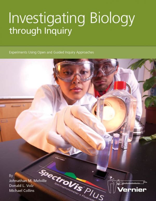 BIO-I-E, Sách hướng dẫn thí nghiệm Sinh Học Investigating Biology through Inquiry [BIO-I-E]  hiệu VERNIER